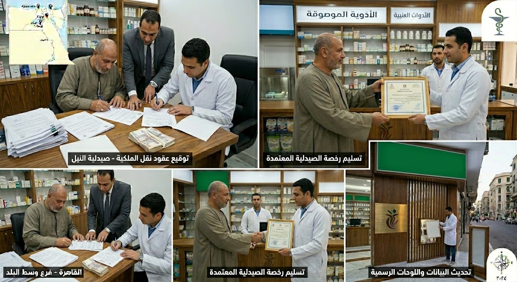 نقل ملكية صيدلية في مصر