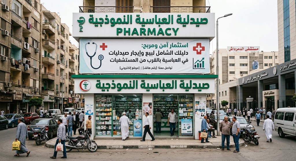 استثمار آمن ومربح: دليلك الشامل لبيع وإيجار صيدليات في العباسية بالقرب من المستشفيات