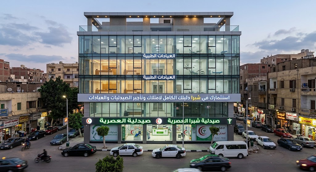 استثمارك في شبرا: دليلك الكامل لامتلاك وتأجير الصيدليات والعيادات