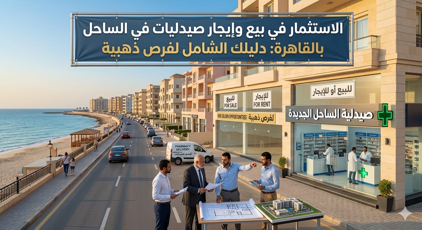 الاستثمار في بيع وإيجار صيدليات في الساحل بالقاهرة: دليلك الشامل لفرص ذهبية