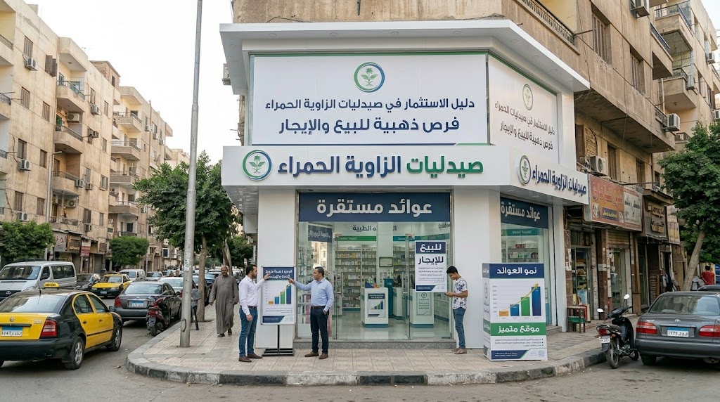 دليل الاستثمار في صيدليات الزاوية الحمراء: فرص ذهبية للبيع والإيجار وعوائد مستقرة
