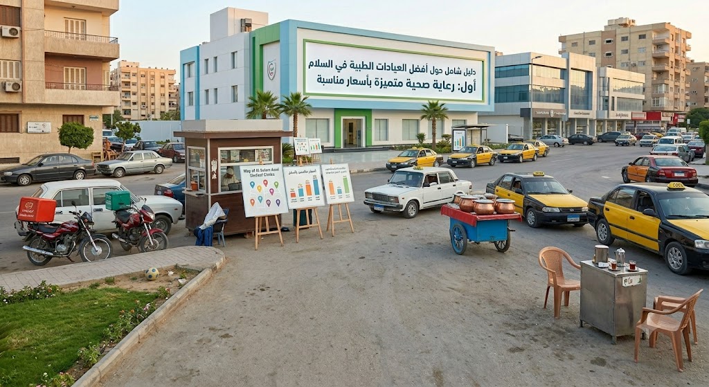 دليل شامل حول أفضل العيادات الطبية في السلام أول: رعاية صحية متميزة بأسعار مناسبة