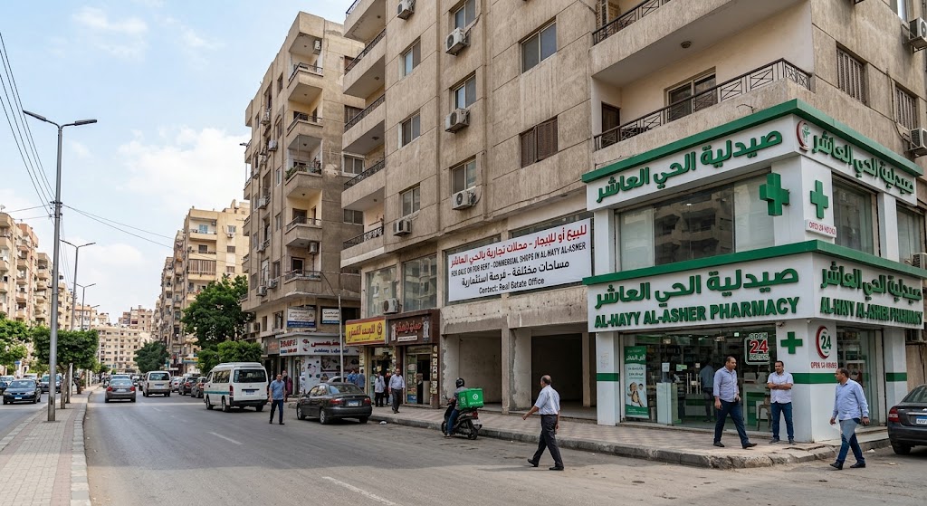 دليلك الشامل للاستثمار في صيدليات للبيع والإيجار بالحي العاشر مدينة نصر
