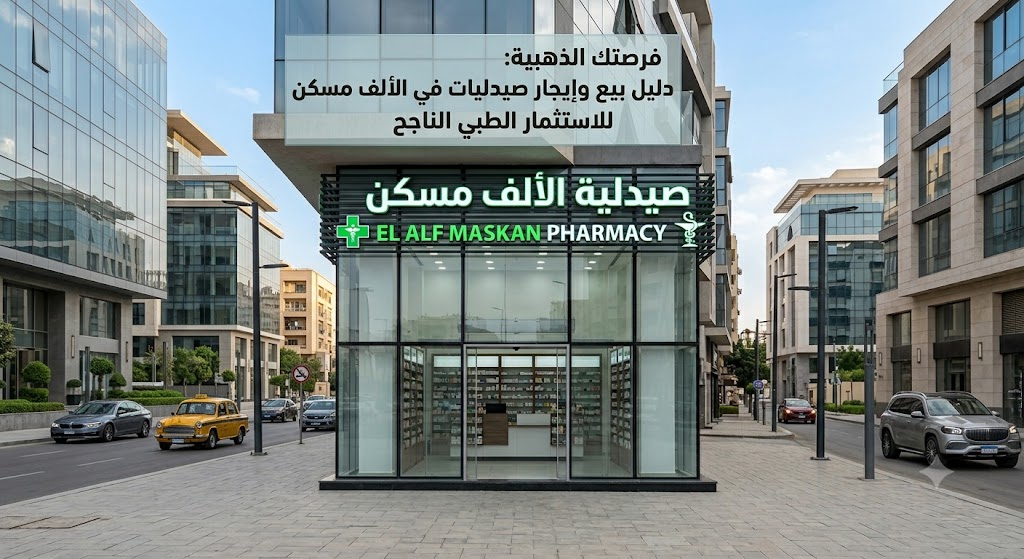 فرصتك الذهبية: دليل بيع وإيجار صيدليات في الألف مسكن للاستثمار الطبي الناجح