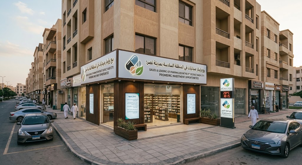 بيع وإيجار صيدليات في المنطقة السادسة بمدينة نصر: فرص استثمارية واعدة