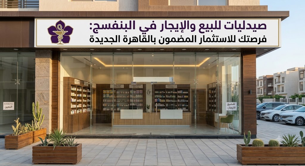 صيدليات للبيع والإيجار في البنفسج: فرصتك للاستثمار المضمون بالقاهرة الجديدة
