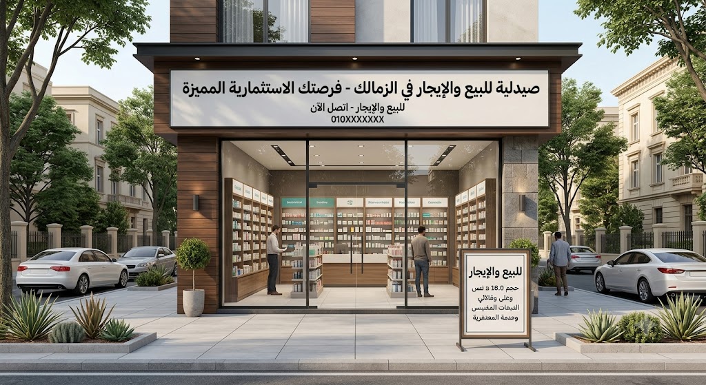 صيدليات للبيع في الزمالك بمواقع مميزة: دليلك الشامل للاستثمار الطبي المربح