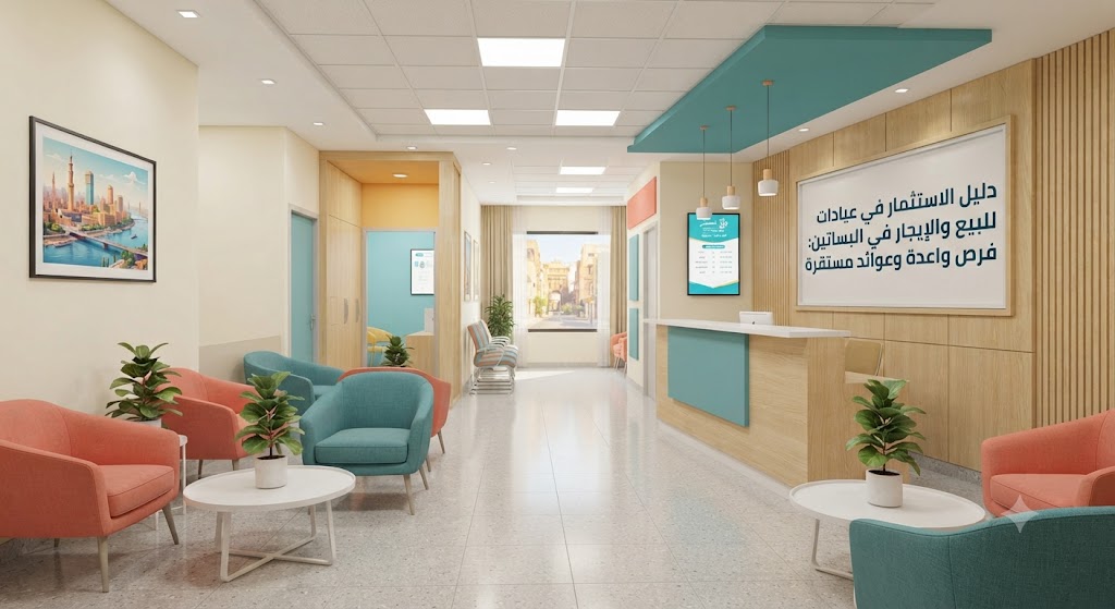 دليل الاستثمار في عيادات للبيع والإيجار في البساتين: فرص واعدة وعوائد مستقرة
