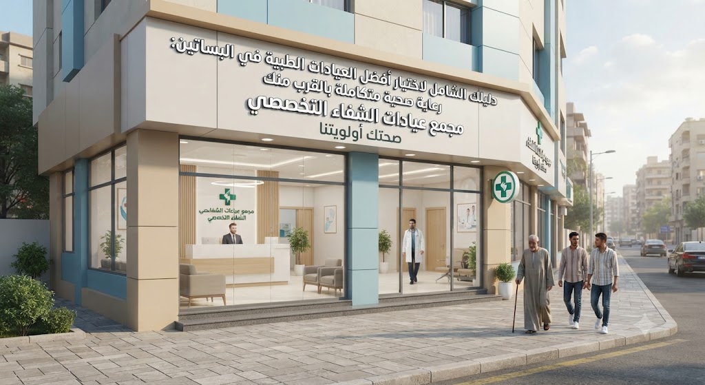 دليلك الشامل لاختيار أفضل العيادات الطبية في البساتين: رعاية صحية متكاملة بالقرب منك