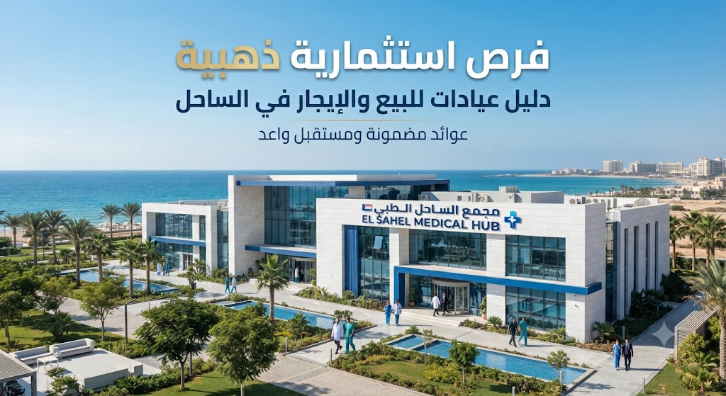 فرص استثمارية ذهبية: دليل عيادات للبيع والإيجار في الساحل بعوائد مضمونة
