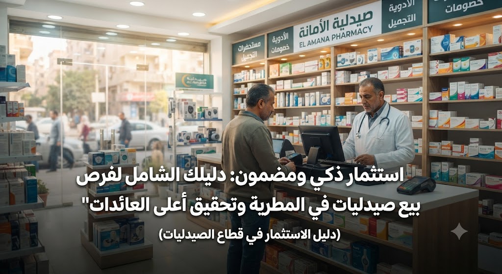 استثمار ذكي ومضمون: دليلك الشامل لفرص بيع صيدليات في المطرية وتحقيق أعلى العائدات