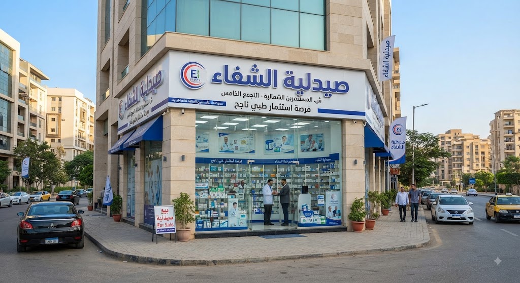 دليلك الشامل لفرص بيع صيدليات في المستثمرين الشمالية: استثمار طبي ناجح في القاهرة الجديدة