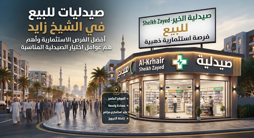 دليل الاستثمار الشامل: صيدليات للبيع في حدائق الأهرام وفرص الربح العقاري