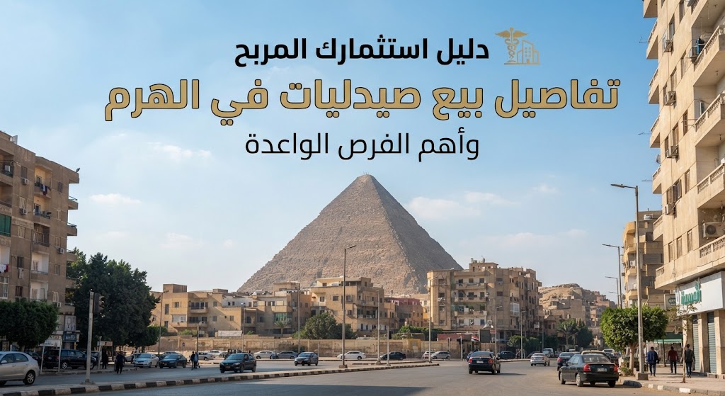 دليل استثمارك المربح: تفاصيل بيع صيدليات في الهرم وأهم الفرص الواعدة