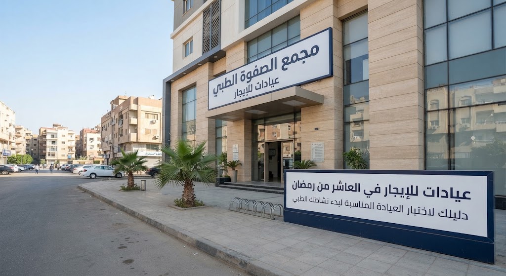 عيادات للإيجار في العاشر من رمضان | دليلك لاختيار العيادة المناسبة لبدء نشاطك الطبي