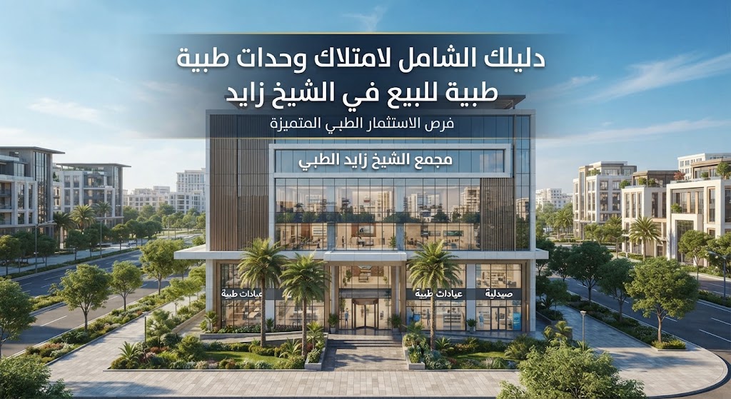 دليلك الشامل لامتلاك وحدات طبية للبيع في الشيخ زايد وفرص الاستثمار الطبي