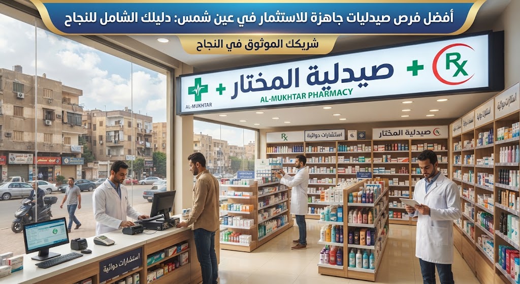 أفضل فرص صيدليات جاهزة للاستثمار في عين شمس: دليلك الشامل للنجاح