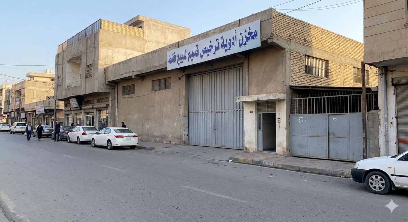 مخزن ادويه مرخص المريوطيه